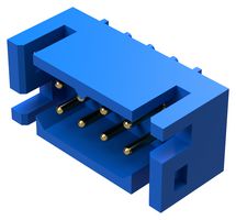 POSITRONIC PLB08M300A1/AA Rectangular Power Connector, 8 Contacts, PLB Series, PCB Mount, Through Hole, Plug