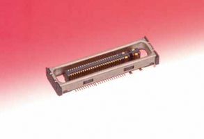 HIROSE / HRS EX80-54S(70) Mezzanine Connector, Docking Station, Receptacle, 0.6 mm, 2 Rows, 54 Contacts