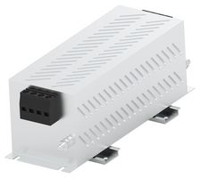 TE CONNECTIVITY - CORCOM 55KEPS10ABSWHM Power Line Filter, General Purpose, 440 VAC, 55 A, Three Phase, 1 Stage, DIN Rail Mount