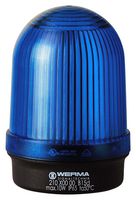 WERMA 21050000 Beacon, Blue, Steady, 230 VAC/DC, 57 mm x 81 mm, IP65