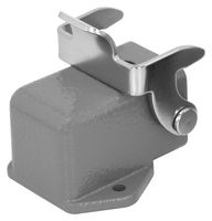 MULTICOMP PRO MP009343 Heavy Duty Connector, Base, Bulkhead Mount, Zinc Body, 1 Lever, 3A