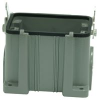 MULTICOMP PRO MP009448 Heavy Duty Connector, Base, Bulkhead Mount, Side Entry, Aluminium Body, 1 Lever, 48B