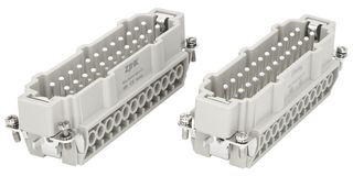 MULTICOMP PRO MP009581 Heavy Duty Connector, MP-HE INSERTS, Insert, 48+PE Contacts, 48B, Plug, Screw Pin