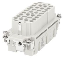 MULTICOMP PRO MP009588 Heavy Duty Connector, MP-HEE INSERTS, Insert, 32+PE Contacts, 16B, Receptacle