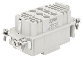 MULTICOMP PRO MP009610 Heavy Duty Connector, Combination, 40A/10A, MP-HK INSERTS, Insert, 42+PE Contacts, 16B, Receptacle