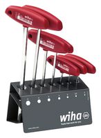 WIHA 00953 Hex Key Set, 7 Pieces, T10, T15, T20, T25, T27, T30, T40 TORX L-Keys