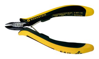 BERNSTEIN WERKZEUGFABRIK 3-651-15 EUROLINE CONDUCTIVE Cutter, ESD Safe, Side, 120 mm, 1.2 mm
