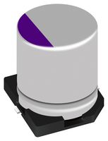 PANASONIC 72SXV82M Polymer Aluminium Electrolytic Capacitor, 82 µF, 72 V, Radial Can - SMD, 0.028 ohm