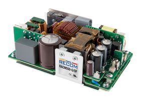 RECOM POWER RACM550-48SG/OF AC/DC Open Frame Power Supply (PSU), ITE, 1 Output, 550W, 300 W, 80V AC to 264V AC