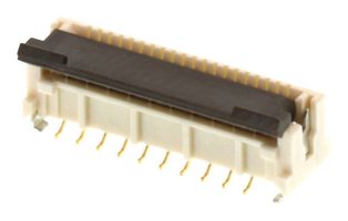 MOLEX 501951-0650 FFC / FPC Board Connector, 0.5 mm, 6 Contacts, Easy-On 501951 Series, Solder, 1 Row