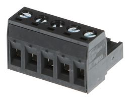 MOLEX 39530-0005 Pluggable Terminal Block, 5.08 mm, 5 Ways, 26 AWG, 12 AWG, 3.31 mm², Screw