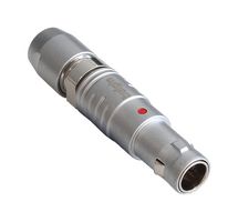 BULGIN LIMITED PPCFGG0004CLAD Circular Connector, Standard Circular Connector, Push Pull X Series, Straight Plug, 4 Contacts