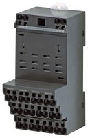 OMRON INDUSTRIAL AUTOMATION PTF-14-PU-L Relay Socket, DIN Rail, Screw, 14 Pins, 10 A, 250 V, PTF Series