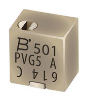 BOURNS PVG5A502C03R00 Trimmer, Multi Turn, Cermet, Top Adjust, 5 kohm, Surface Mount, 12 Turns