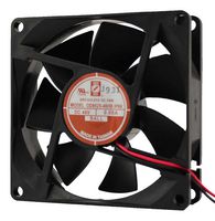 ORION FANS OD8025-48HBIP68 DC Axial Fan, 48 V, Square, 80 mm, 25 mm, Ball Bearing, 40 CFM