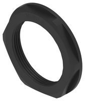 TE CONNECTIVITY - ENTRELEC 1SNG607018R0000 Locknut, Black, Flanged, M40 x 1.5, Nylon 6 (Polyamide 6), Glass Fibre Reinforced, 7 mm