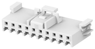 TE CONNECTIVITY 2-2350224-0 Connector Housing, Natural, Key A, SGI2.0 Series, Plug, 10 Ways, 2 mm