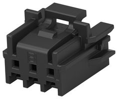 TE CONNECTIVITY 2-2350224-3 Connector Housing, Black, Key B, SGI2.0 Series, Plug, 3 Ways, 2 mm