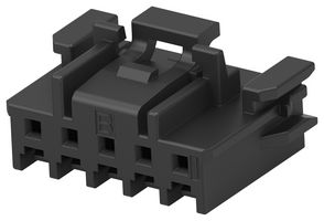 TE CONNECTIVITY 2-2350224-5 Connector Housing, Black, Key B, SGI2.0 Series, Plug, 5 Ways, 2 mm