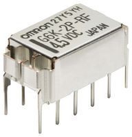 OMRON ELECTRONIC COMPONENTS G6K-2P-RF DC5 Signal Relay, 5 VDC, DPDT, 1 A, G6K Series, Through Hole, Non Latching