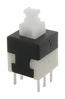 E-SWITCH TL2285OA Pushbutton Switch, Subminiature, TL2285 Series, DPDT, On-(On), Plunger for Cap