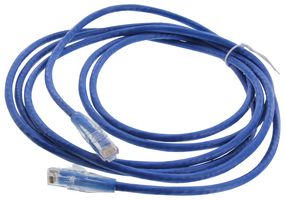 L-COM TRD695BL-10 Ethernet Cable, Cat6, RJ45 Plug to RJ45 Plug, UTP (Unshielded Twisted Pair), Blue, 3 m, 10 ft