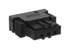 TE CONNECTIVITY - ERNI 364212-E Connector Housing, MaxiBridge Series, Receptacle, 3 Ways, 2.54 mm
