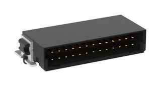 TE CONNECTIVITY - ERNI 154764-E Pin Header, 1.3 A, Board-to-Board, 1.27 mm, 2 Rows, 26 Contacts, Surface Mount Right Angle