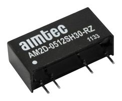 AIMTEC AM2D-1215DH30-RZ Isolated Through Hole DC/DC Converter, ITE, SIP, 2 W, 2 Output, 15 V