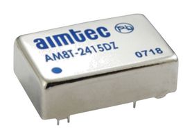 AIMTEC AM8T-2415SZ Isolated Through Hole DC/DC Converter, ITE, DIP, 2:1, 8 W, 1 Output, 15 V