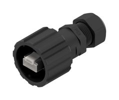 AMPHENOL CONEC 17-10001 Modular Connector, Plastic, RJ45 Plug, 1 x 1 (Port), 8P8C, Cat5e, IP67, Cable Mount