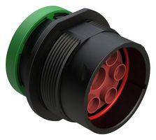 AMPHENOL SINE/TUCHEL AHDP04-24-07PN-BRA Circular Connector, Standard Circular Connector, DuraMate AHDP Series, Panel Mount Receptacle