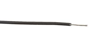 ALPHA WIRE 391640 BK001 Wire, Silicone Rubber, Black, 16 AWG, 26 x 30AWG, 305 m