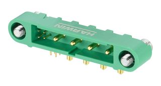 HARWIN G125-MH104M3-04AD000P Pin Header, 4Signal+4Power, Wire-to-Board, 1.25 mm, 8 Contacts, Through Hole Right Angle