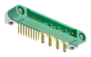 HARWIN G125-MH116M4-04AD000P Pin Header, 16Signal+4Power, Wire-to-Board, 1.25 mm, 20 Contacts, Through Hole Right Angle
