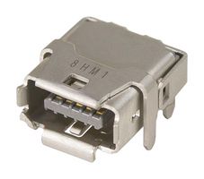 HARTING 09452819001333 Modular Connector, IX Type B Jack, 1 x 1 (Port), 10P10C, Cat6a, IP20, Surface Mount
