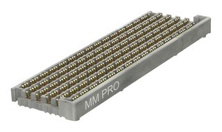 MOLEX 218910-1115 Mezzanine Connector, Hermaphroditic, 11 Rows, 688 Contacts, Surface Mount, Copper Alloy
