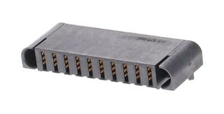 MOLEX 46436-9310 Rectangular Power Connector, R/A, Power, 10 Contacts, Ten60 46436 Series, PCB Mount, Press Fit