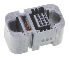 MOLEX 46562-9311 Rectangular Power Connector, 15Signal+1Pwr, 16 Contacts, Ten60 46562 Series, PCB Mount, Press Fit