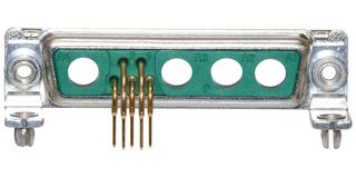 MOLEX / FCT 173107-0099 Combination Layout D Sub Connector, w/o Contacts, 173107 Series, DB-9W4, Plug, 9 Contacts