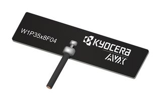 KYOCERA AVX W1P35X8W04-U150D3B0A RF Antenna, 2.4 to 2.48 GHz, WiFi/WLAN/Bluetooth/ZigBee/M2M, 2.8 dBi, 50 ohm, Adhesive/UFL Connector