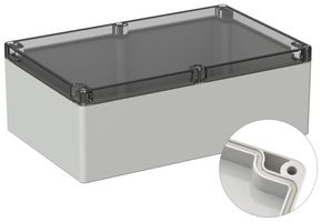 MULTICOMP PRO MP011564 Plastic Enclosure, Multipurpose, Polycarbonate, 90 mm, 160.03 mm, 240.03 mm, IP66