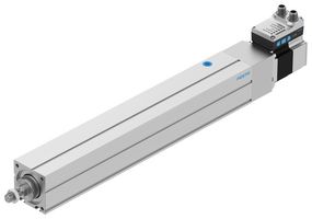 FESTO 8118291 Electric Cylinder Unit, Ball Screw Drive, 60 mm Motor, 250 mm Stroke, 5.3 A, 24 VDC, EPCS Series