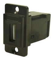 CLIFF ELECTRONIC COMPONENTS CP30754MB USB Adapter, Blk Metal, CSK, R/A, USB Type A Receptacle, USB Type A Receptacle, USB 2.0