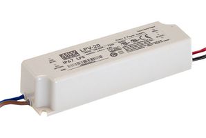 MEAN WELL LPV-20-15 LED DRIVERS - PSU