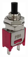 MULTICOMP PRO MP-PB9-BA00AQE-5 Pushbutton Switch, SPST-NO-DM, Off-(On), Round Plunger