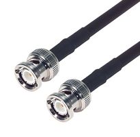 L-COM CC223B-2.5 RF / Coaxial Cable Assembly, 2.5 ft, 762 mm, RG223/U, BNC Straight Plug, BNC Straight Plug