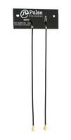PULSE ELECTRONICS W6102B0100MHF4 RF Antenna, 4.9 to 5.925GHz, WiFi 6E / 2G / 3G / 4G / 5G FR1 / IoT / Nb-IoT / LTE CAT-M1, 6dBi
