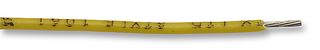 PRO POWER MCRR 201007 YEL Wire, Stranded, Hook Up, PVC, Yellow, 20 AWG, 7 x 0.32mm, 100 m
