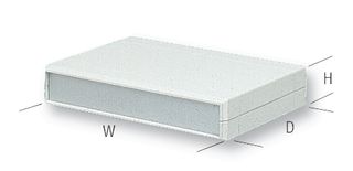 VERO 75-38118 Plastic Enclosure, Instrument, ABS, 146.5 mm, 206.14 mm, 39.4 mm